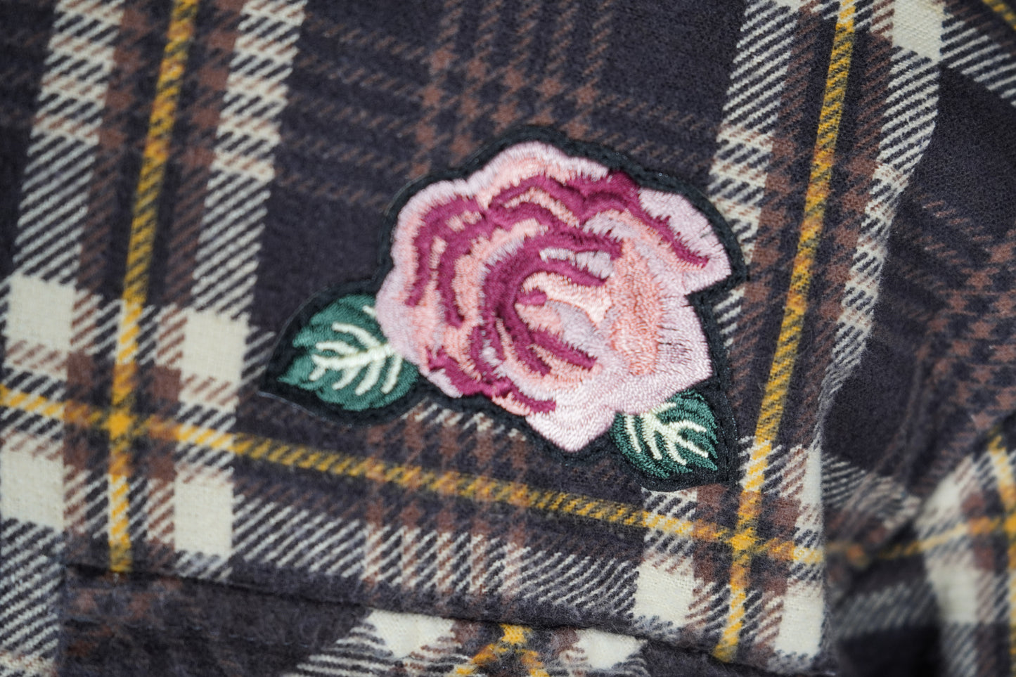 Reworked Flannel Shacket - Guns N Roses