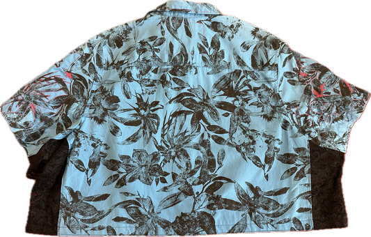 Hawaiian Lace Short Sleeve Shirt
