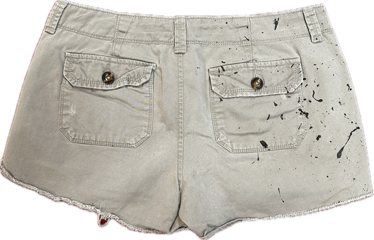 Splatter Short Shorts