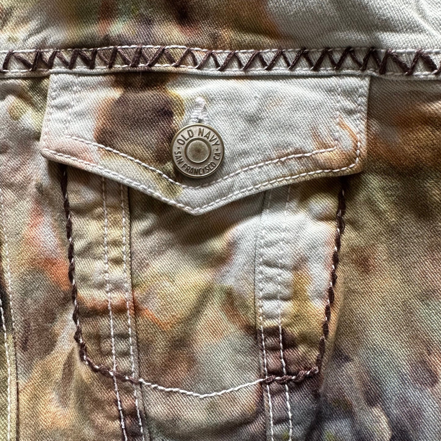 Reworked Jacket - Denim with Fringe