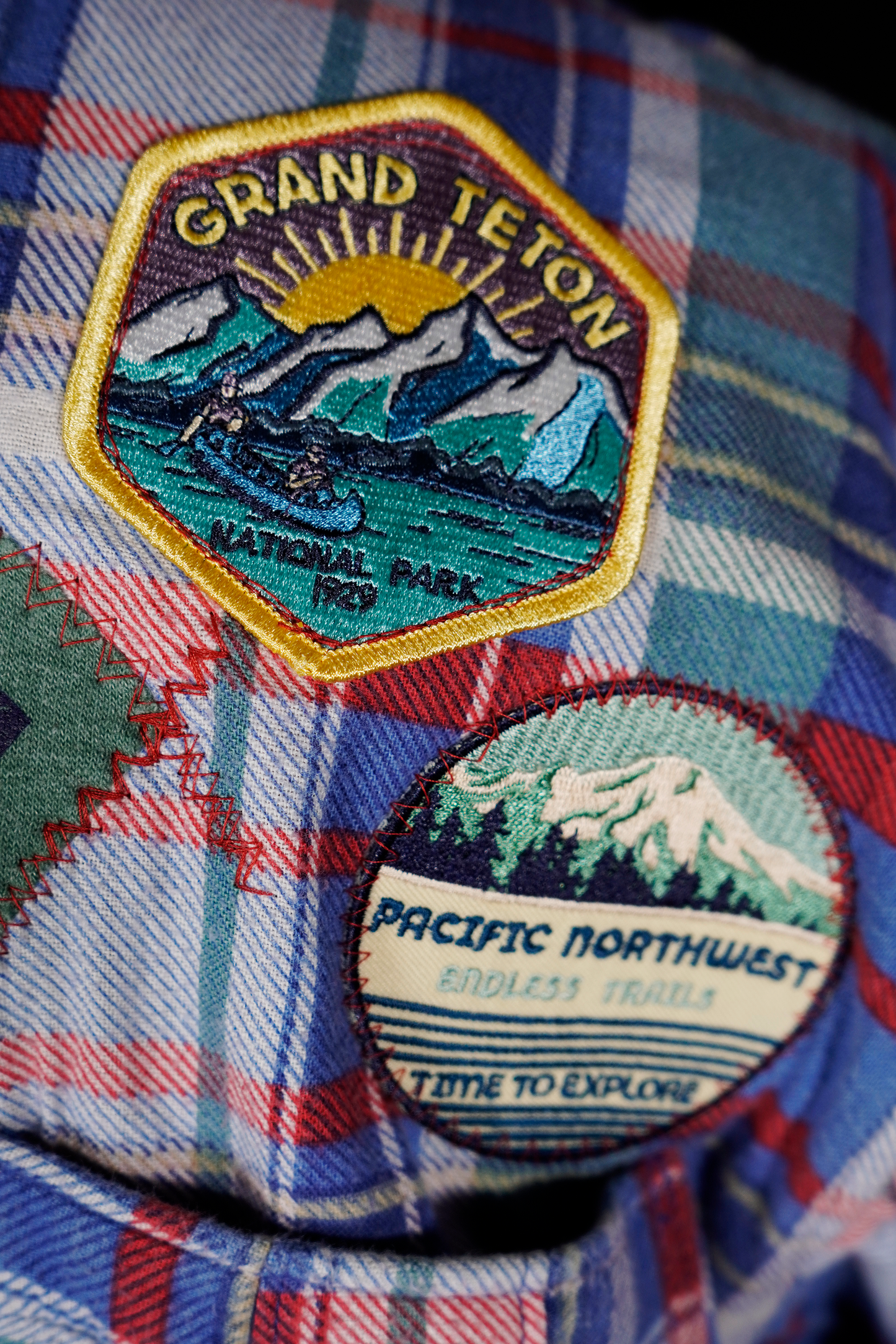 Reworked Flannel Shacket - National Parks