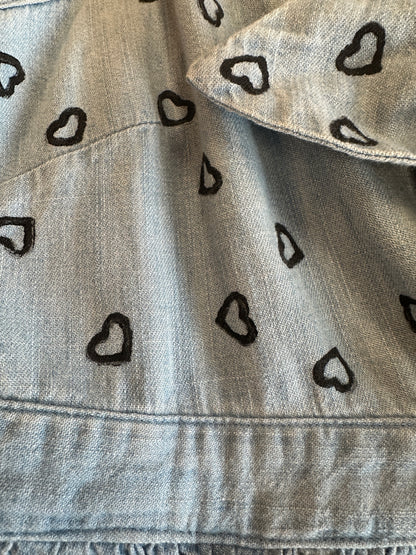 Bows & Hearts Printed Dress