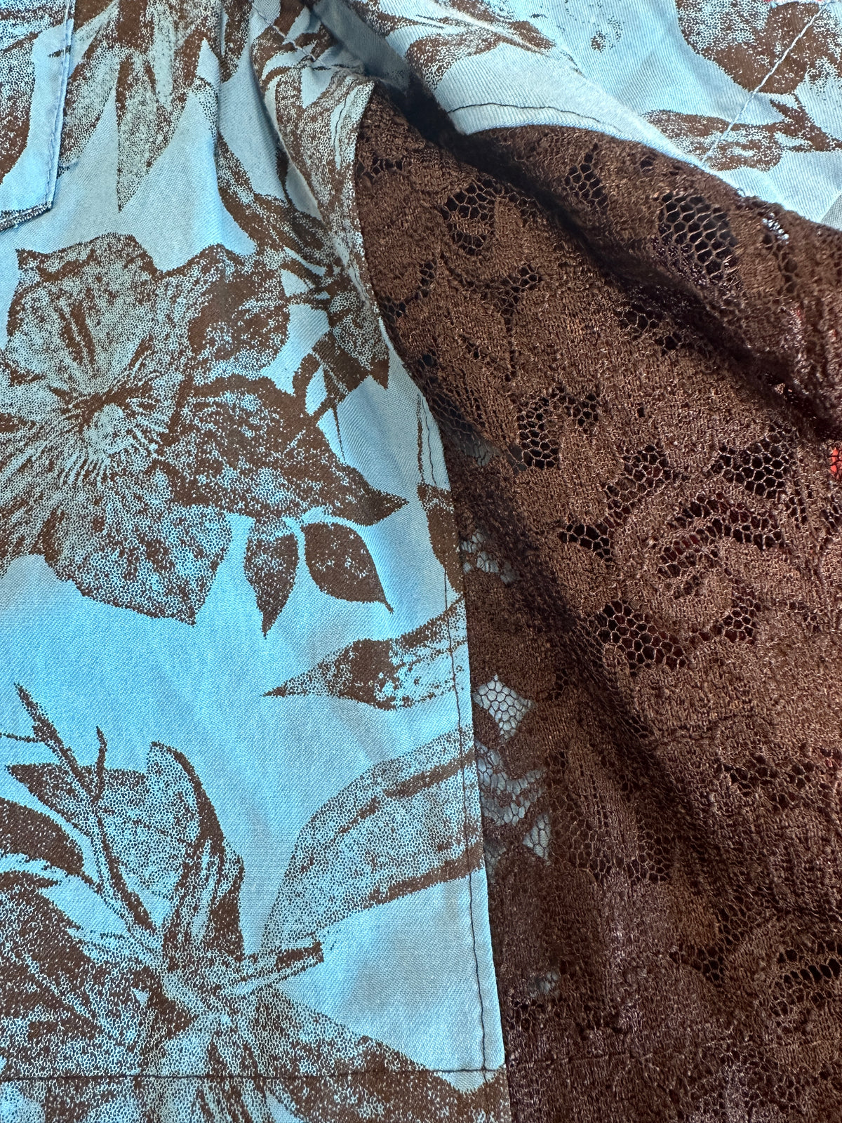 Hawaiian Lace Short Sleeve Shirt