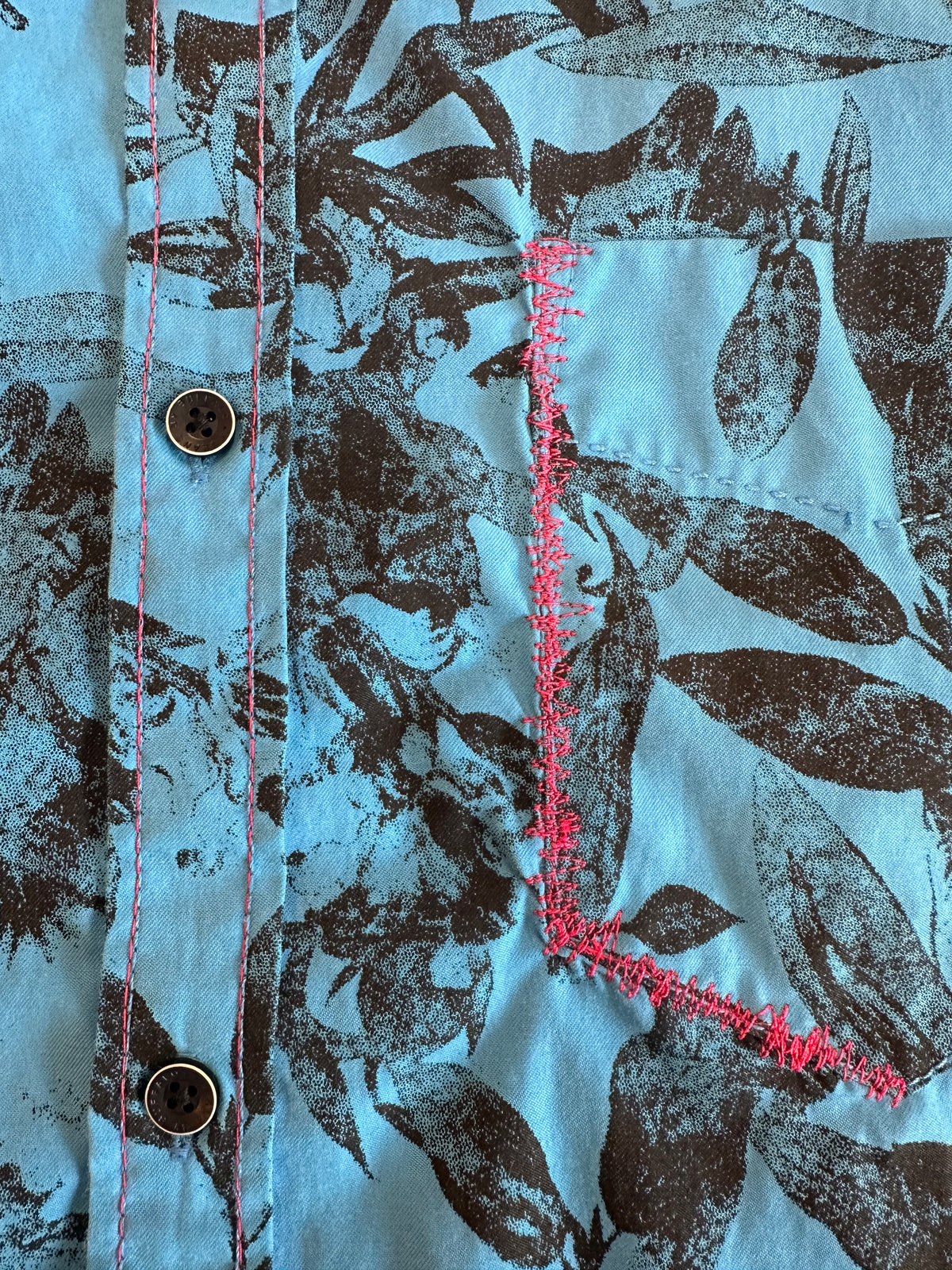 Hawaiian Lace Short Sleeve Shirt