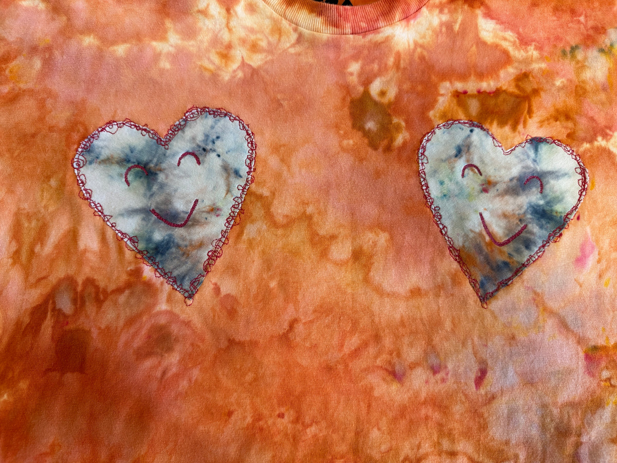 Smiling Hearts 2-Tone T-Shirt