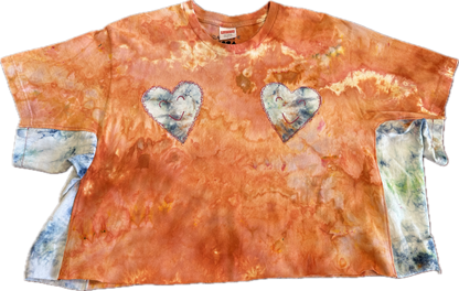 Smiling Hearts 2-Tone T-Shirt