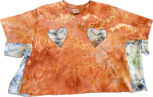 Smiling Hearts 2-Tone T-Shirt