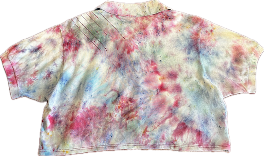 Cropped Polo Shirt