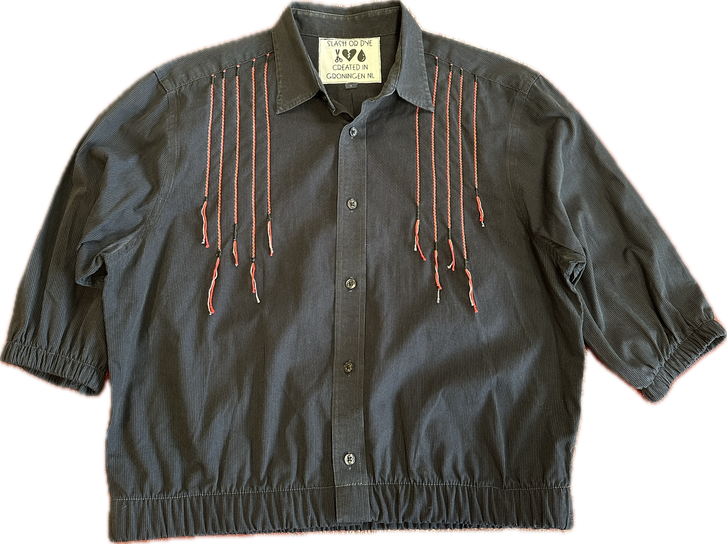 Stitched Button Front Shirt