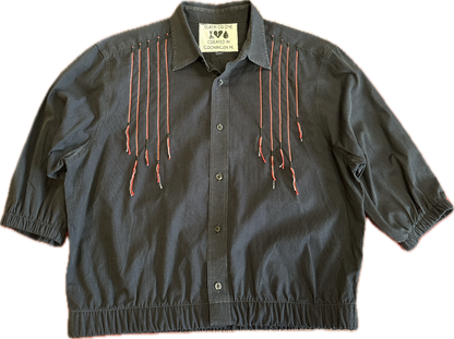 Stitched Button Front Shirt