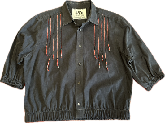 Stitched Button Front Shirt