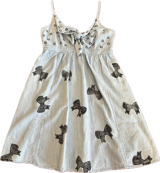 Bows & Hearts Printed Dress