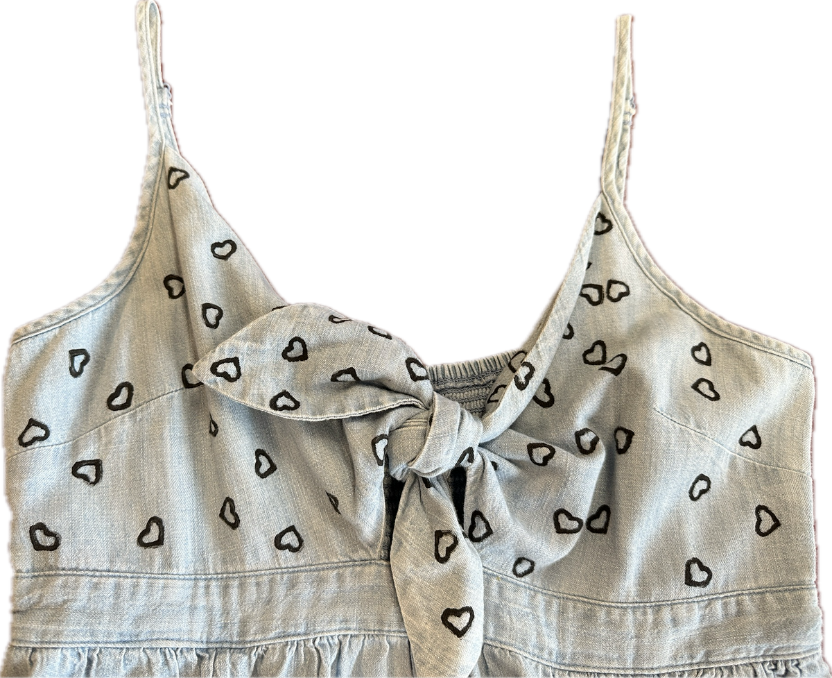 Bows & Hearts Printed Dress