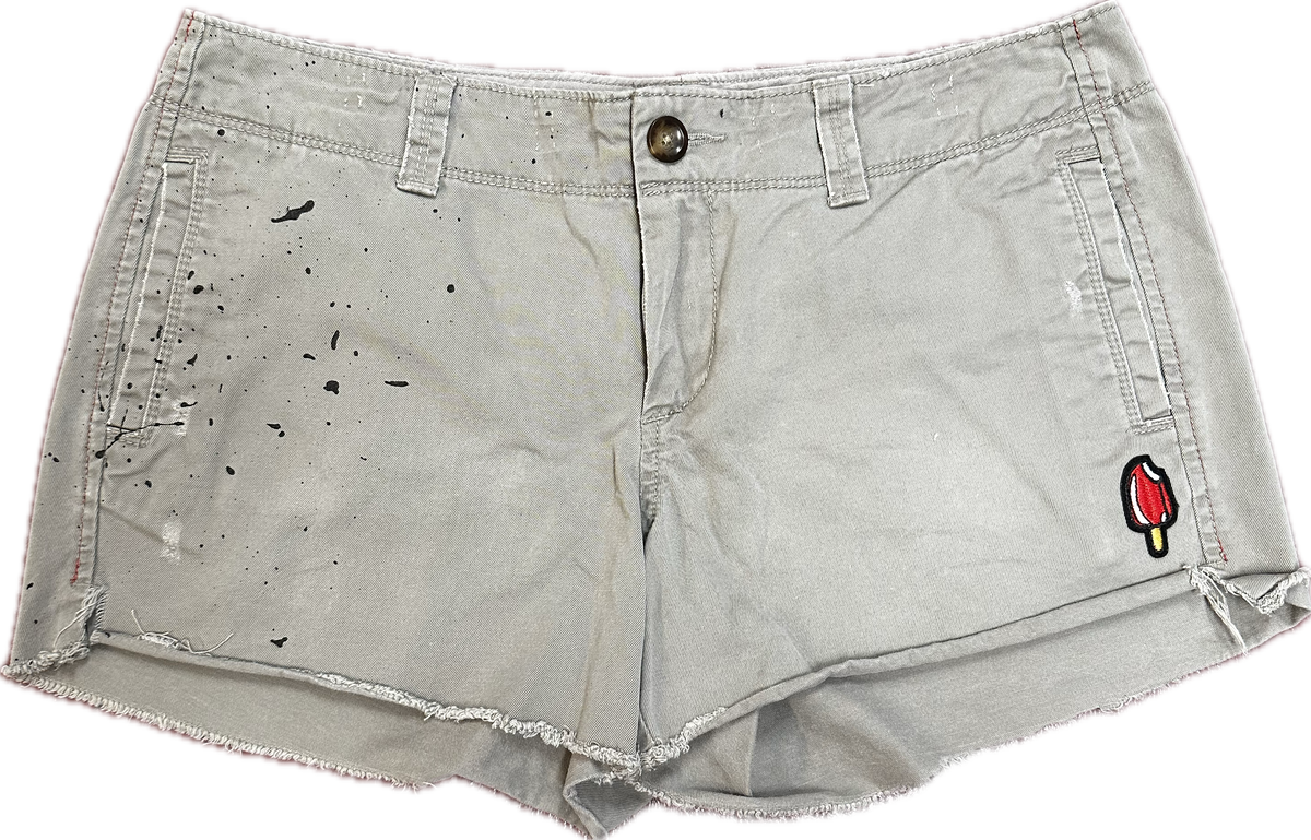 Splatter Short Shorts