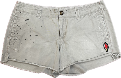 Splatter Short Shorts