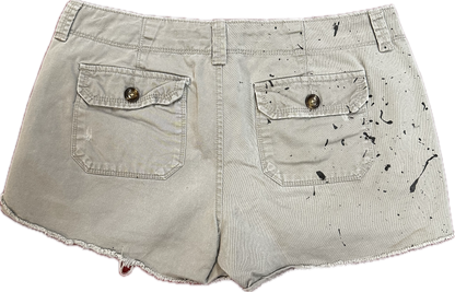 Splatter Short Shorts