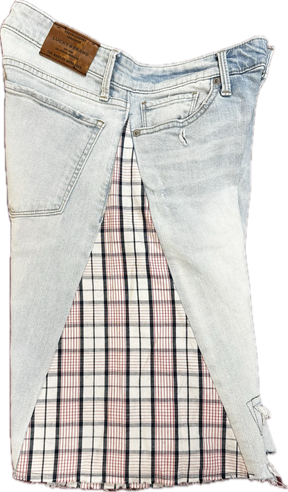 Plaid Jorts