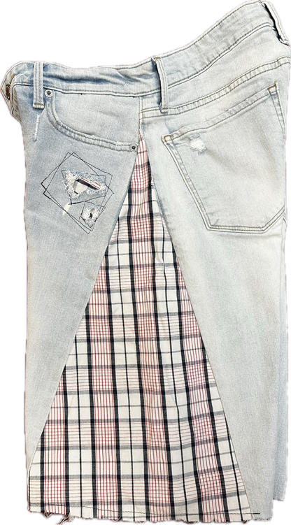 Plaid Jorts