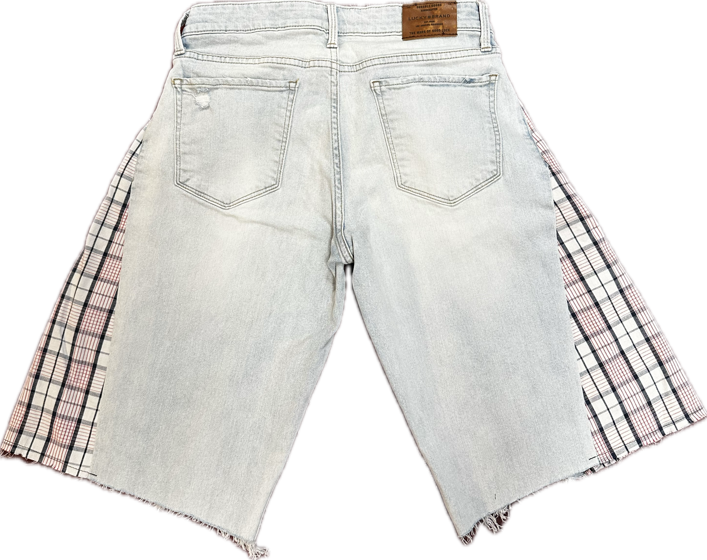 Plaid Jorts