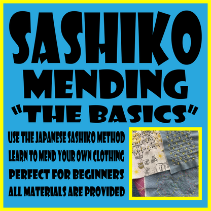 WORKSHOP: Sashiko, the Basics