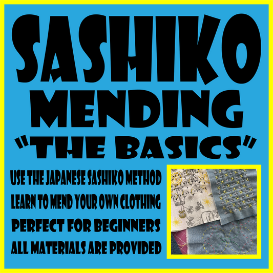 WORKSHOP: Sashiko, the Basics
